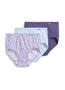 Imagem de Cueca feminina Jockey Elance Brief plus size, pacote 10 a 3