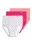 Imagem de Cueca feminina Jockey Elance Brief plus size, pacote com 3