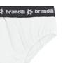 Imagem de Cueca Infantil Menino De Cotton Brandili Branco