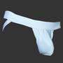 Imagem de Cueca Jockstrap com Alça de Sustentação Atrás Cirre Branco Respirável Cuecas SexLord Underwear