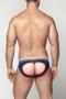 Imagem de Cueca Jockstrap Elástico America Open Back Steves Designer