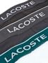 Imagem de Cueca Lacoste Brief Slip Colored Lettered Waist Branca/ Grafite/ Preta Pack 3UN