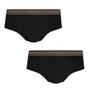 Imagem de Cueca lupo am slip kit com 2 00524 algodão cos de elastico