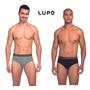 Imagem de Cueca Lupo Slip  Algodão Cotton Kit Com 10 524