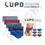 Imagem de Cueca lupo slip fio texturizado microfibra 624 - kit 4