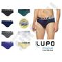 Imagem de Cueca lupo slip microfibra sem costura 691 - kit 4