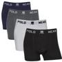 Imagem de Cueca Masculilna Boxer Microfibra Lisa Polo Wear 4 Cores Sortidas