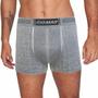 Imagem de Cueca Masculina DelRio Boxer kit com 2 Peças Cinza - BX5431