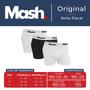 Imagem de Cueca Masculina Mash Boxer Cotton Basic Kit 3 Peças