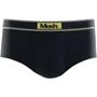 Imagem de Cueca Masculina Slip Elástico Microfibra Basic Conforto 143.03 Mash Preto