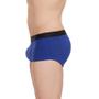 Imagem de Cueca Mini Boxer Azul com Enchimento Frontal John Skull
