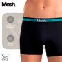 Imagem de Cueca Modelo Boxer Longa Microfibra Cós 35mm Personalizado Mash