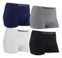 Imagem de cueca reebok boxer maculino kit com 6 unidades sem costura