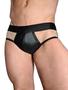 Imagem de Cueca  Slip cirrê com tule transparente