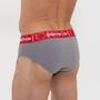 Imagem de Cueca Slip Max Compress Cinza/Vermelho