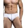 Imagem de Cueca  Slip Microfibra Nawes Pacote Com Três Cuecas Masculinas Com Cós E Sem Cós