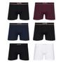 Imagem de Cuecas Boxer Box Masculinas Cueca Lupo Microfibra Sem Costura Adulto Kit 2 Peças Original 436