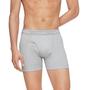 Imagem de Cuecas boxer Calvin Klein Classics de algodão para homens, pacote com 3