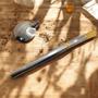 Imagem de Cuia coquinho uruguaio bomba inox com ouro 24k cavalo e ferradura