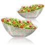 Imagem de Cumbaca Bowl Saladeira Grande Utensilios Cozinha Gourmet Kit