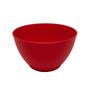 Imagem de Cumbuca Bowl P/ Caldos Sopa 700ml Plástico Servir Buffet 50 Peças Vermelho