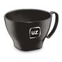 Imagem de Cumbuca Premium Com Alça 500 Ml Preto Sopas Petiscos UZ24PR