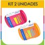 Imagem de Curaprox 2 uni KIT Viagem Escova 5460 + Escova Interdental + Creme Dental 10ML + Estojo Colorido