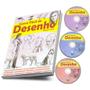 Imagem de Curso De Desenho Fácil Mozart Couto Livro + 3 Dvds