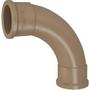 Imagem de Curva Fortlev PVC Liso Liso 1 X 90 Marrom