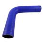 Imagem de Curva Longa Tipo L de Silicone Azul 90º X 2 1/2" - Cód.270