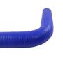 Imagem de Curva Longa Tipo L de Silicone Azul 90º X 2 1/2" - Cód.270