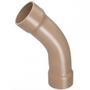 Imagem de Curva Marrom Krona Liso Liso   40Mm X 45  396 ./ Kit Com 5