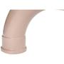 Imagem de Curva Plastilit PVC Liso Liso 1X90 Marrom - Kit C/10 Unidades