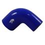 Imagem de Curva Pressurização Silicone Azul 90º X 2 1/2" x 2" -Cód.272