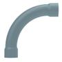 Imagem de Curva pvc cinza com bolsa 90g.  3/4" sem rosca inpol