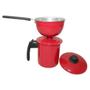 Imagem de Cuscuzeira 500 ml Individual Vermelha maçãSTORE