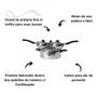 Imagem de Cuscuzeiro Nordestino Porção Para Três Pessoas em Alumínio Resistente Para Sua Cozinha Cuscuzeira Drone