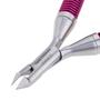 Imagem de Cuticle Nipper Tweezerman Grip & Snip Spiral Spring Azul/Rosa