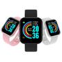 Imagem de D20 Y68 Relógio  Com foto Personalizada, Digital SmartWatch Feminino e Masculino Pulseira Removível  Smartwatch