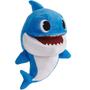 Imagem de Daddy Shark Fantoche de Pelúcia  24cm com Música Original Baby Shark WomWee SUNNY 2354