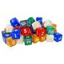 Imagem de Dado D6 Marmorizado - RPG