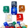 Imagem de Dado D6 Marmorizado - RPG