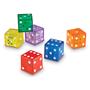 Imagem de Dados Jumbo para Aprendizagem - Conjunto de 12 Dados Matemáticos