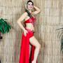 Imagem de Dança do Ventre Traje Bordado Completo - Pronta Entrega - TPCL-857