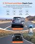 Imagem de Dash Cam 70mai A500S 2.7K UHD frontal e traseira com WiFi GPS 2"