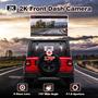 Imagem de Dash Cam Diamond Lark LF-J18 2K 1440P para carros com WiFi