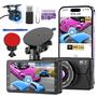 Imagem de Dash Cam ssontong 4K WiFi/App Control frontal e traseiro