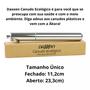 Imagem de Daxxen Canudo Ecológico Reutilizável de Aço Inox com Estojo e Escova de Limpeza Ákora