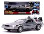 Imagem de De Volta Para o Futuro II Carro Delorean Time Machine com Luz escala 1:24 Jada - Jada Toys