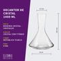 Decanter De Cristal 1400 Ml Linha Xtra Bohemia - Bohemia Crystal Imagem de Decanter De Cristal 1400 Ml Linha Xtra Bohemia